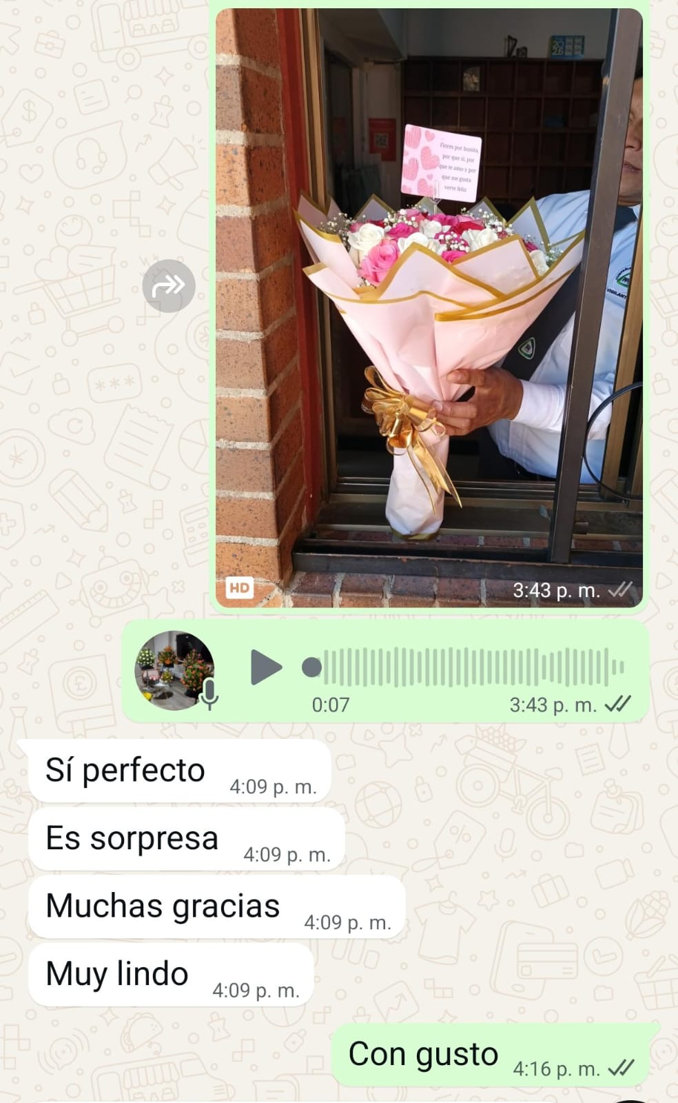 Evidencia de chat 1